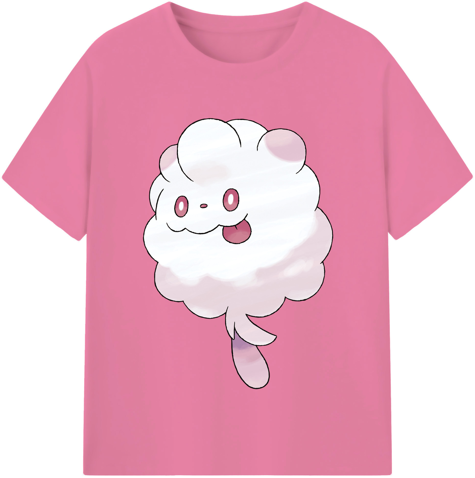 （画像用） ポケットモンスター Pokémon 綿100％半袖Tシャツ（フロントプリント）